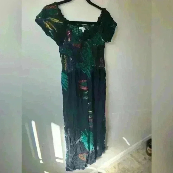 Patrons of  Peace Marlu Off Shoulder Wide Leg Jumpsuit - Picture 7 of 9